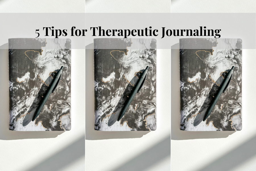 5 tips for therapeutic journaling