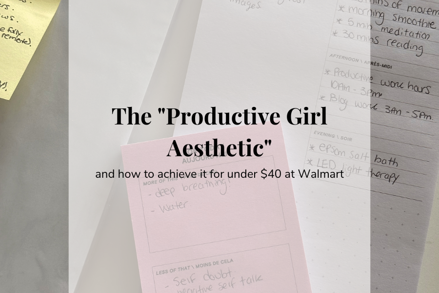 The Productive Girl Aesthetic