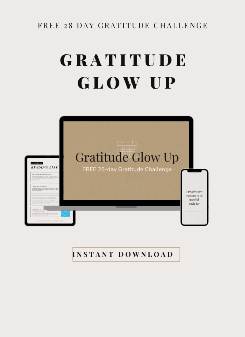 Gratitude Glow Up: A Free 5-day Gratitude Challenge